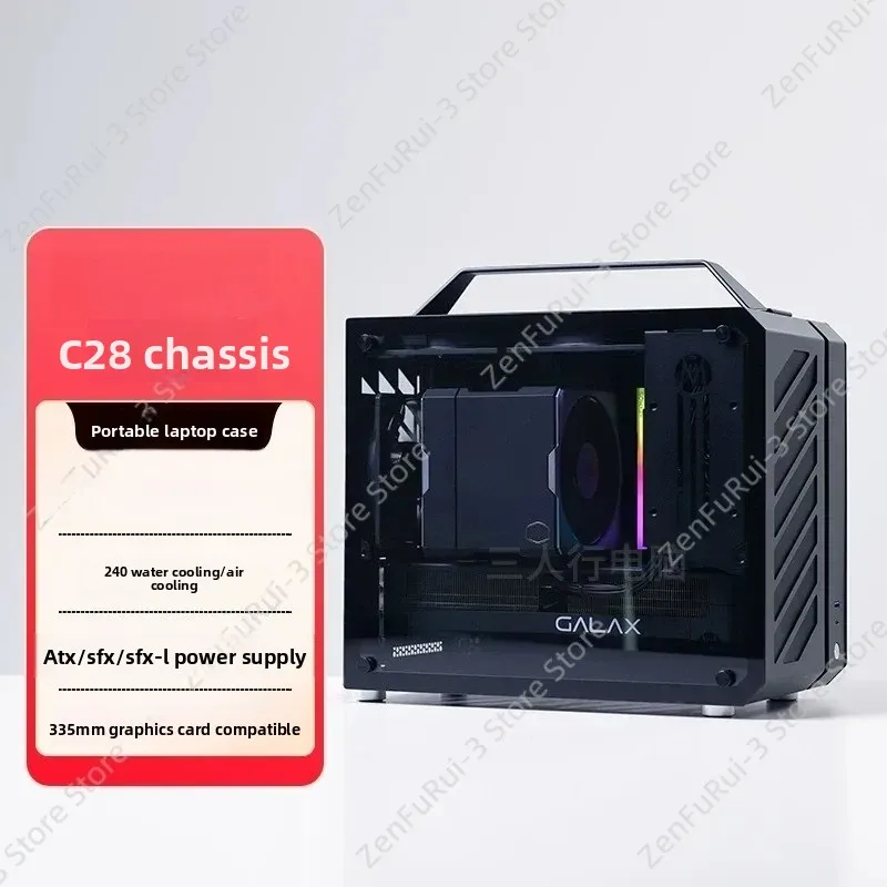 Mechanic Master C28 Matx Portable Pc Case - voor Master Mechanic C28 Chassis Kleine