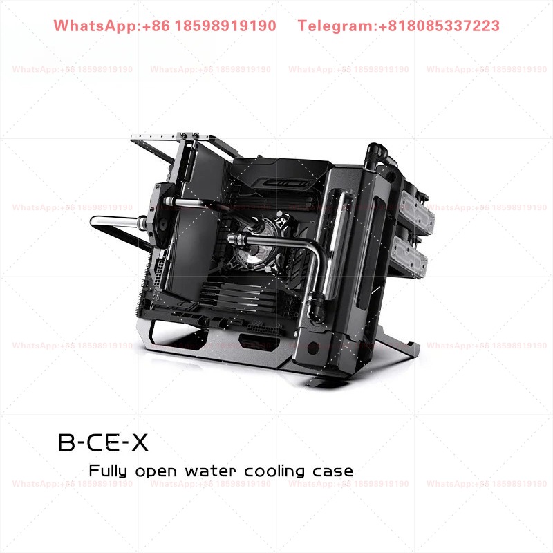 Aluminum Open Frame Test Bench Water Cooling - Bykski B-CE-X volledig aluminium open frame