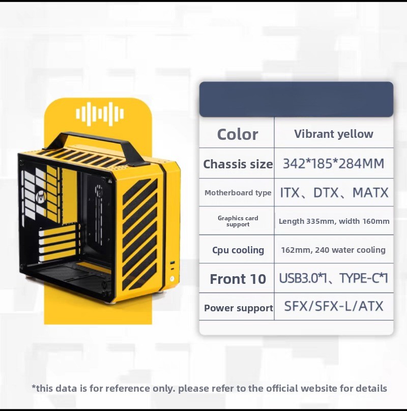 Mechanic Master C28 Matx Portable Pc Case - Draagbare Full Tower PC-behuizing C28 -