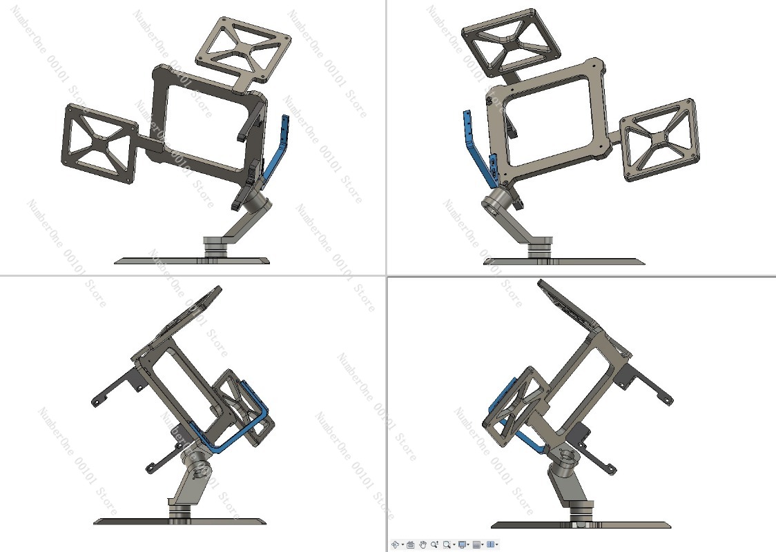 B30 Draaibare Gimbal Open ITX- - Aluminum Open Frame Test Bench Water Cooling recensie en prijs