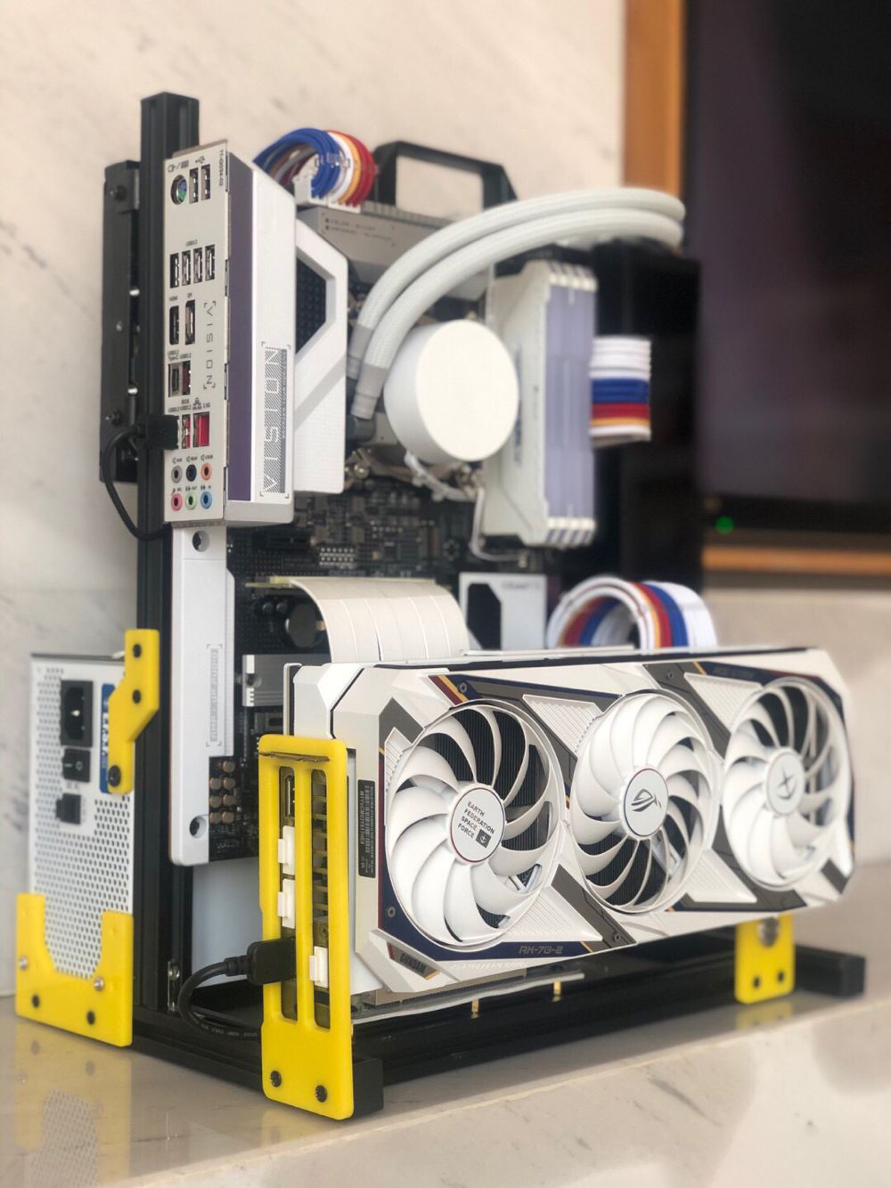 Atx Eatx Pc Testbank Handvat C - Aluminum Open Frame Test Bench Water Cooling recensie en prijs
